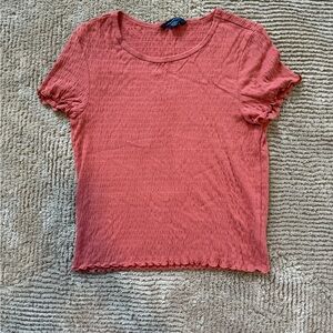 American Eagle Women's Coral Top